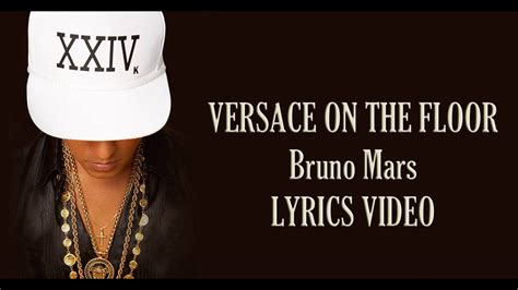 versace my cologne my city i put on song|Versace on the Floor by Bruno Mars Lyrics Meaning .